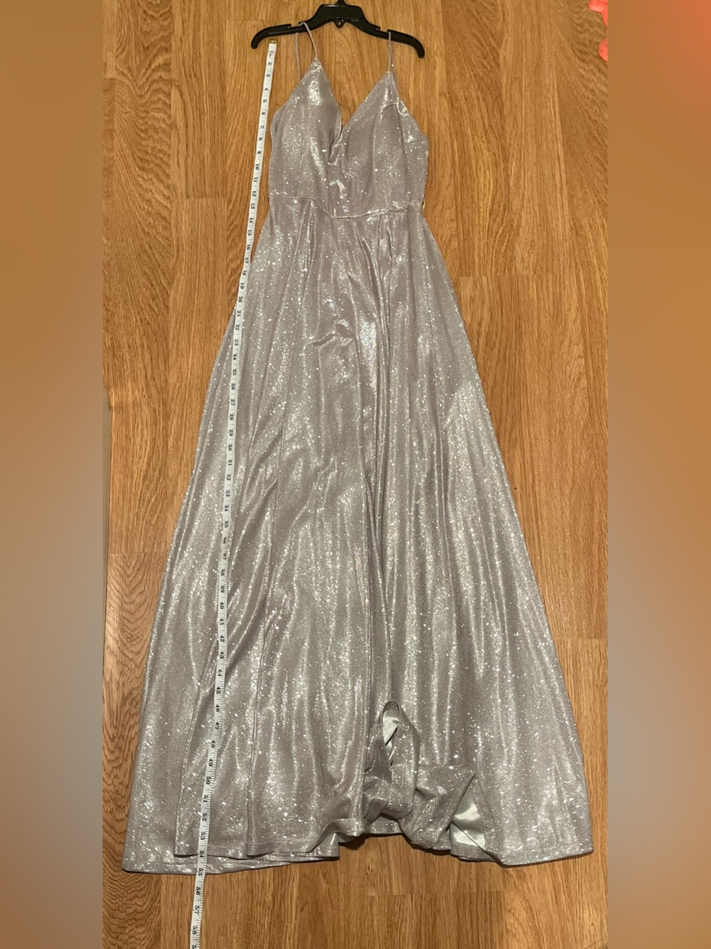 Windsor Glitter V-Neck Dress - Picture 4 of 5